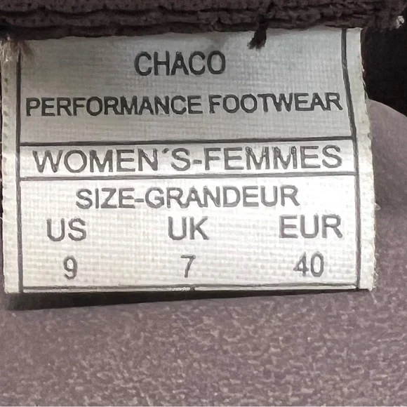 Chaco Chillo Sparrow Purple Slip On Comfort Slide Sandals Women’s 9 - Picture 13 of 14